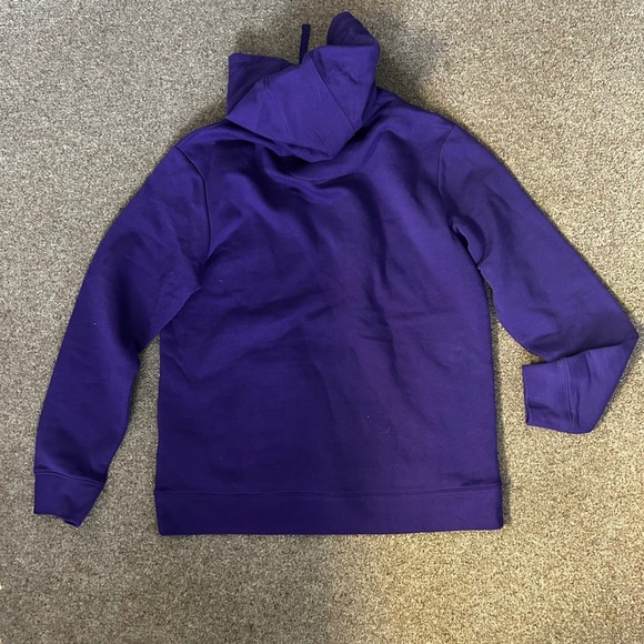 Fanatics Baltimore Ravens NFL Football Hoodie Mens Large Purple Pullover Fleece - Picture 2 of 7